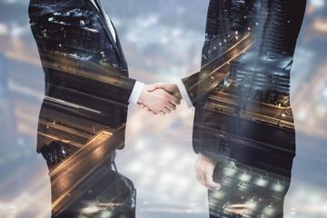 Aufkleber - Partnership concept
