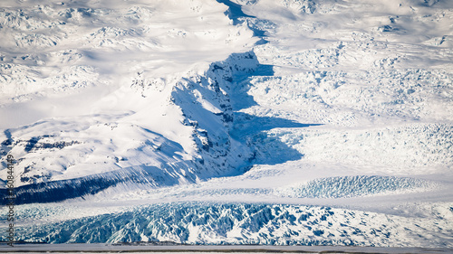 Plakat Widok lodowiec w Islandii