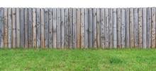  Grassy Hill With  A Wooden Fence