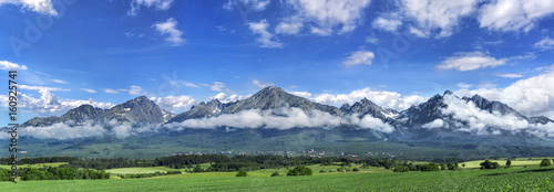 High Tatras mountains - panorama. Tapéta, Fotótapéta