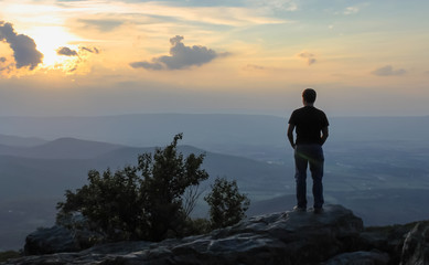 Sunset, Blue Ridge Mountains