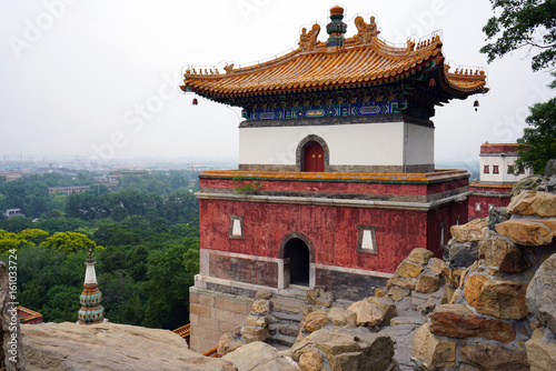 Fotografie, Obraz View of the landmark Summer Palace, a complex of historic buildings and gardens