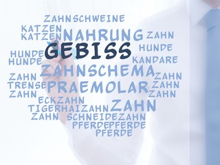 Sticker - Gebiss