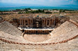 Roman Theater in Pamukkale, the ancient city of Hierapolis Turkey,