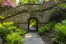 Archway And Stairway In Hever Gardens