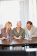 © Connect Images - Business people talking in meeting
