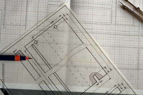 Rysunek Techniczny Buy This Stock Photo And Explore