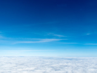 Wall Mural - blue sky with cloud