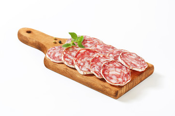 Sticker - Sliced French dry sausage