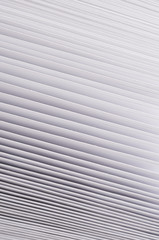 Wall Mural - Striped gradient white texture paper, abstract background.