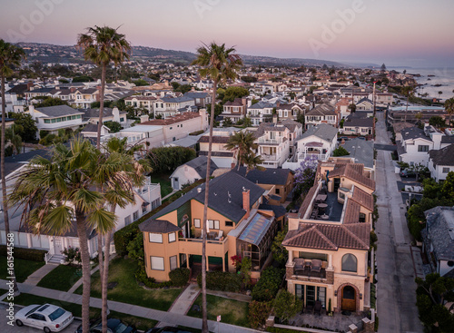 Fotomural Aerial of Newport Beach Corona Del Mar