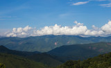 Fototapeta Na sufit - layer mountain view