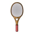 © Gstudio - tennis racket isolated icon vector graphic illustration