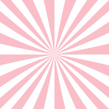 Abstract Starburst Background From Radial Stripes