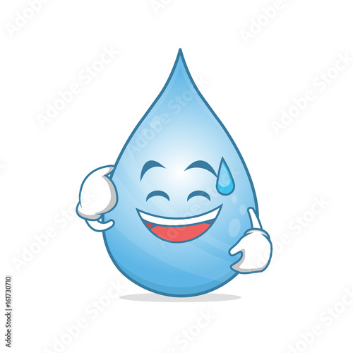 Sweat Smile Water Cartoon Character Vector Buy This Stock Vector And Explore Similar Vectors At Adobe Stock Adobe Stock