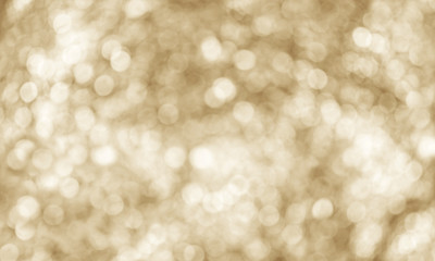 Poster - abstract golden blur bokeh background,use for seasonal concept