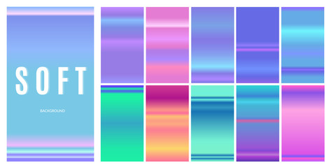 Wall Mural - creative soft color background design