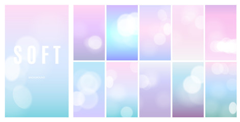 Wall Mural - creative soft color background design