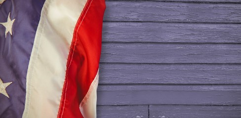 Poster - Composite image of us flag