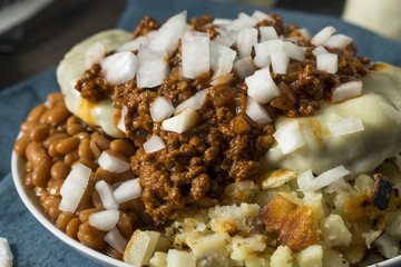 Sticker - Unhealthy Homemade Beef Garbage Trash Plate