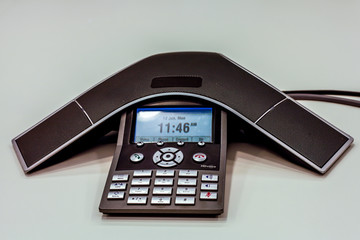 Speaker phone for conference meetings