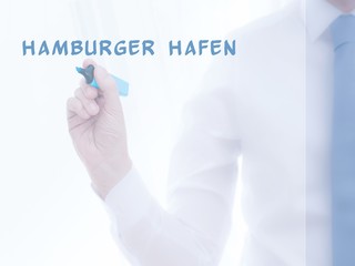 Poster - Hamburger Hafen