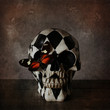 © Bettina Schunk - Skull with butterfly
