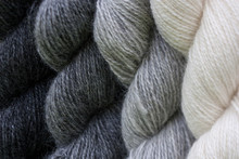 Close Up View Of Wool Yarn