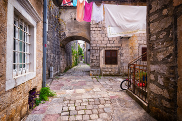 Wall Mural - architecture of Rovinj (Rovigno). Istria. Croatia.