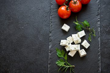 Wall Mural - Feta Cheese