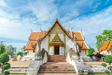Wat Phumin Temple At Nan Province, Thailand.