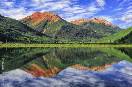 Fotografie, Obraz Crystal Lake, San Juan Mountains, Colorado