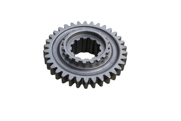 Gear driven gear reduction ratio