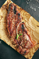 Poster - Delicious Grilled Striploin Steak