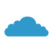 © Gstudio - cloud icon over white background vector illustration