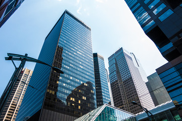 Downtown Calgary Business District Skyline