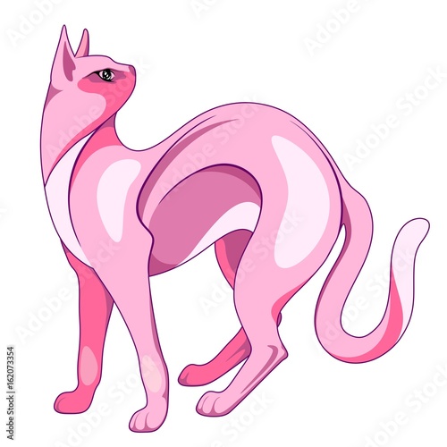 Pink Cat Mood
