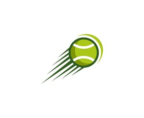 Wall Mural - tennis logo