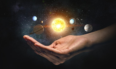 Wall Mural - planets of sun system