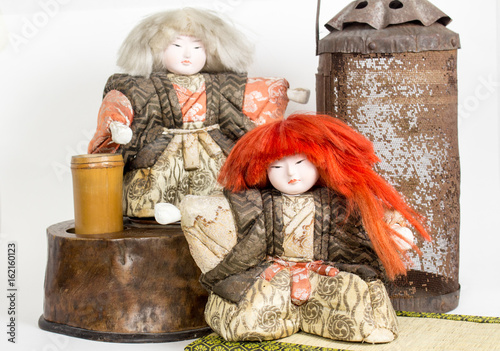 antique oriental dolls