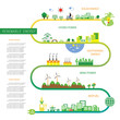 © tackgalichstudio - info chart renewable energy biogreen ecology