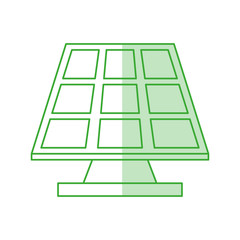 Poster - solar panel vector illustration