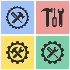 Wall Mural - Tool - vector icon.