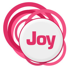 Sticker - Joy Random Pink Rings 