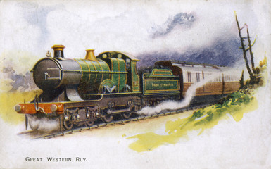 Wall Mural - Great Western Train. Date: 1926