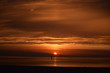 Wschód słońca - morze