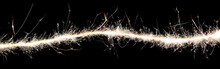 Wave Of Sparks And Light Background