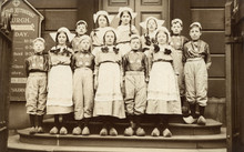 Huddersfield Children. Date: Circa 1900
