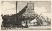 Ship Repairs Amsterdam. Date: 17th Century