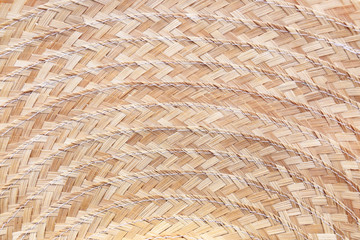 Aufkleber - woven bamboo texture for background and design